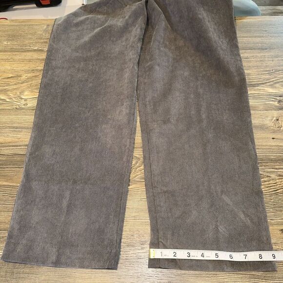 Alfred Dunner Women's Pants Size 10 Gray Elastic Waist Pull-On. NWT. 9 - Picture 2 of 7